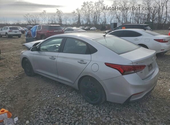 3KPC24A67ME129335 2021 HYUNDAI ACCENT Серебряный Задняя левая четверть