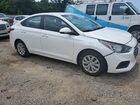 2020 Hyundai Accent Se Белый vin: 3KPC24A69LE108808