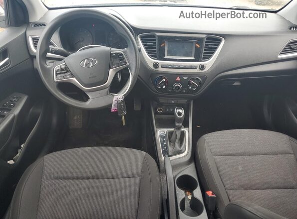 3KPC24A69LE108808 2020 HYUNDAI ACCENT Белый Вид панели приборов