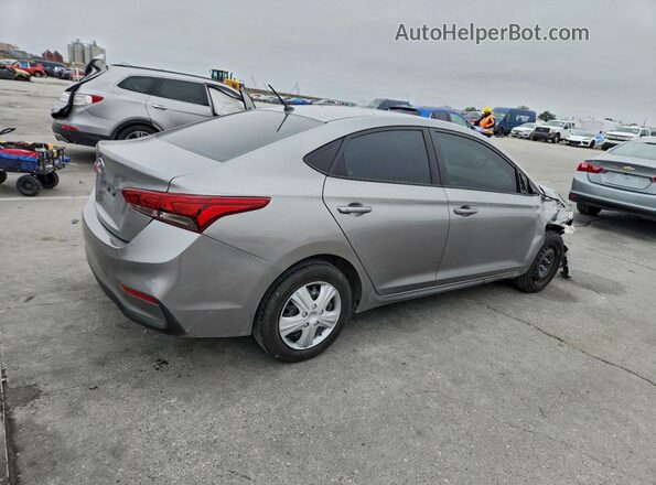 3KPC24A69ME137078 2021 HYUNDAI ACCENT Серый Задняя правая четверть