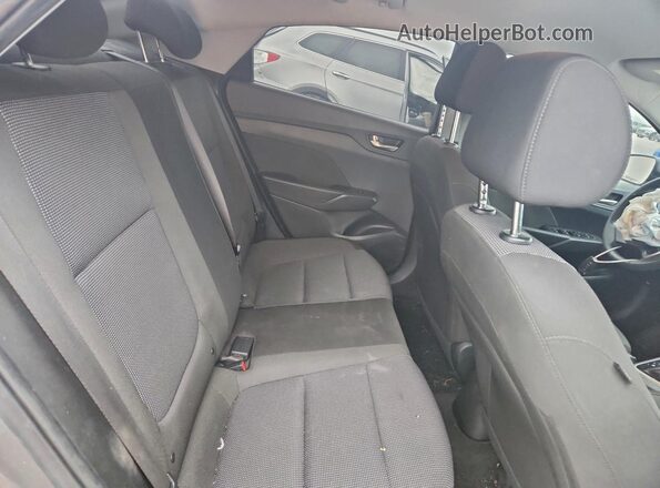 3KPC24A69ME137078 2021 HYUNDAI ACCENT Серый Вид задних сидений