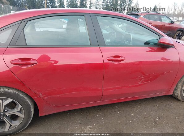 3KPF24AD0ME404751 2021 KIA FORTE Красный 