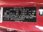 2021 Kia Forte Lxs Красный vin: 3KPF24AD0ME404751