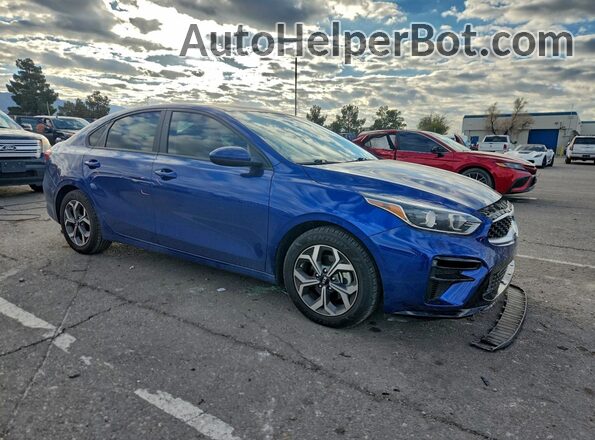 3KPF24AD2LE238800 2020 KIA FORTE Синий Передняя правая четверть