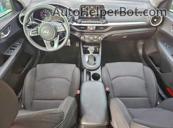 3KPF24AD2LE238800 2020 KIA FORTE Синий Вид панели приборов