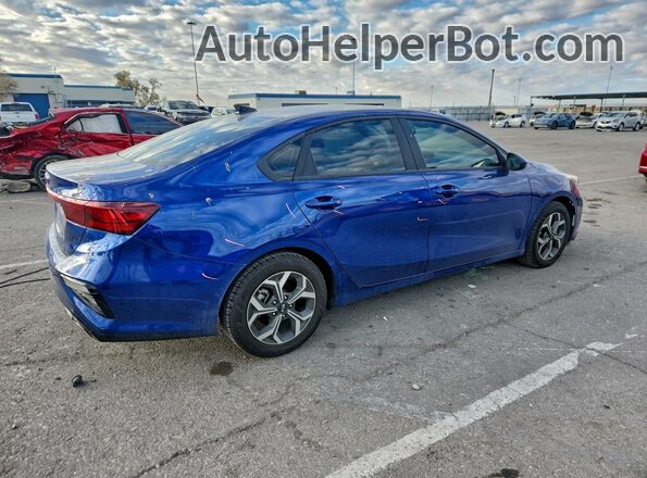 3KPF24AD2LE238800 2020 KIA FORTE Синий Задняя правая четверть