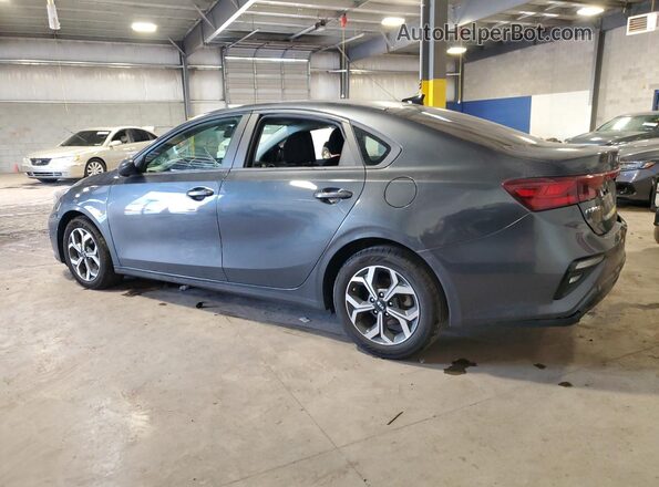 3KPF24AD2ME293068 2021 KIA FORTE Charcoal Задня ліва чверть