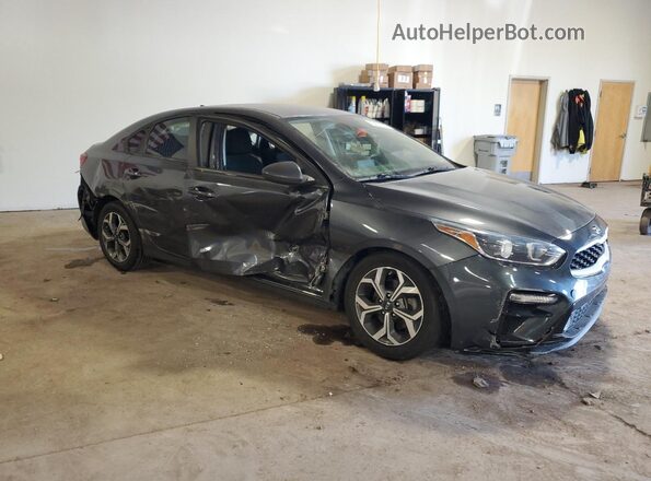 3KPF24AD2ME293068 2021 KIA FORTE Charcoal Передня права чверть