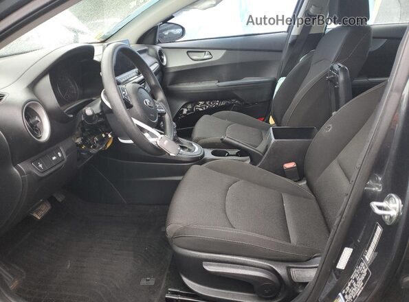 3KPF24AD2ME293068 2021 KIA FORTE Charcoal Вид салону спереду