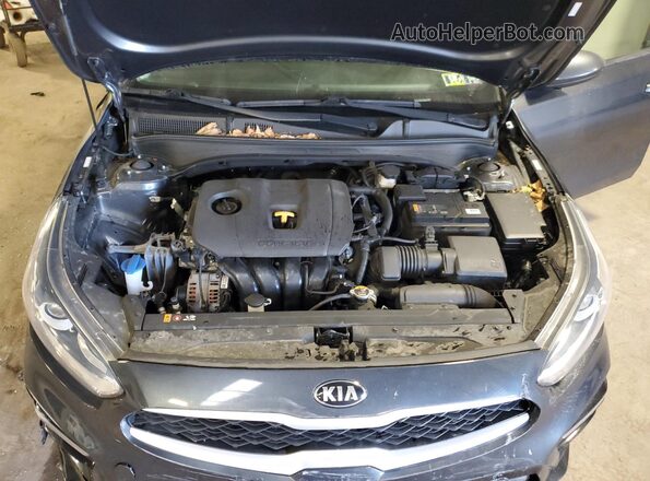 3KPF24AD2ME293068 2021 KIA FORTE Charcoal Вид задньої частини салону