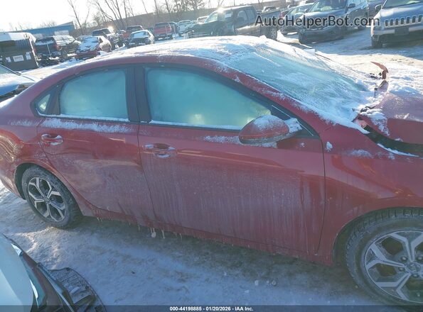3KPF24AD4KE136090 2019 KIA FORTE Красный Панорамный вид салона 360°