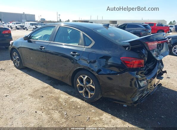 3KPF24AD5LE243909 2020 KIA FORTE Черный Задняя левая четверть