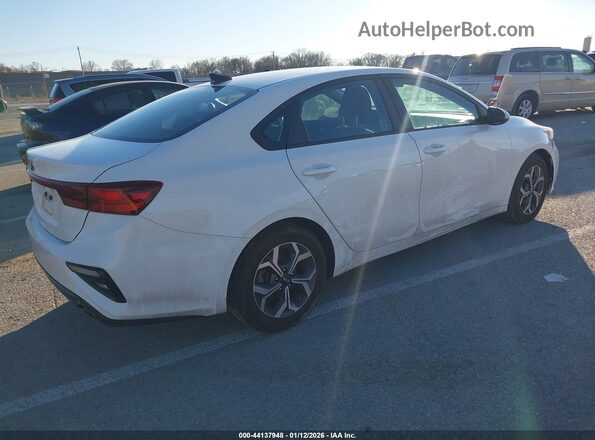 3KPF24AD8LE189666 2020 KIA FORTE Белый Задняя правая четверть