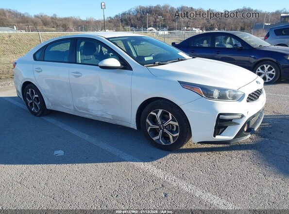 3KPF24AD8LE189666 2020 KIA FORTE Белый Передняя правая четверть