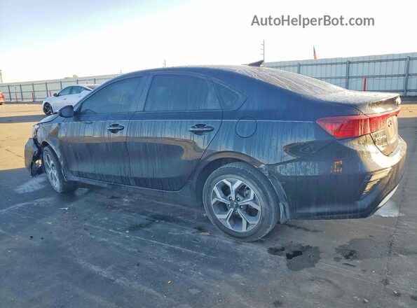 3KPF24ADXLE221971 2020 KIA FORTE Черный Задняя левая четверть