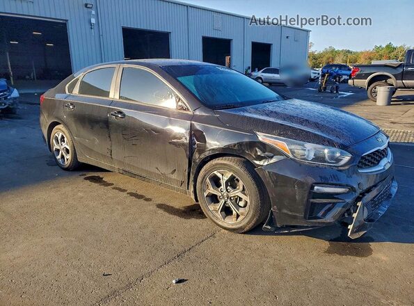 3KPF24ADXLE221971 2020 KIA FORTE Черный Передняя правая четверть