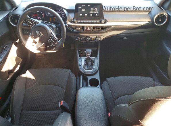 3KPF24ADXLE221971 2020 KIA FORTE Черный Вид панели приборов