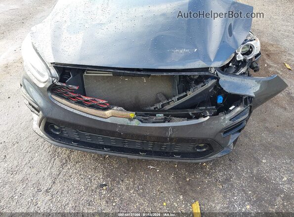 3KPF34AD2ME275604 2021 KIA FORTE Серый Вид спереди