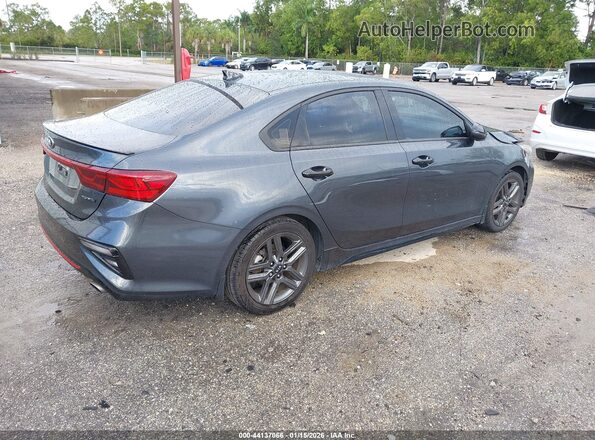 3KPF34AD2ME275604 2021 KIA FORTE Серый Задняя правая четверть