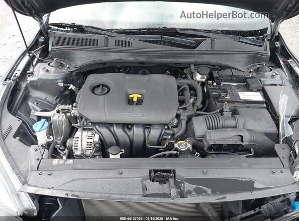 3KPF34AD2ME275604 2021 KIA FORTE Серый Вид сзади