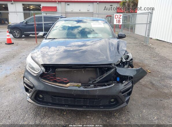 3KPF34AD2ME275604 2021 KIA FORTE Серый Вид щитка приборов