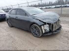 2022 Kia Forte Gt-line Gray vin: 3KPF54AD1NE468659