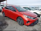 2022 Kia Forte Gt-line Оранжевый vin: 3KPF54AD2NE486328