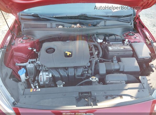 3KPF54AD5LE182696 2020 KIA FORTE Red Widok z tyłu