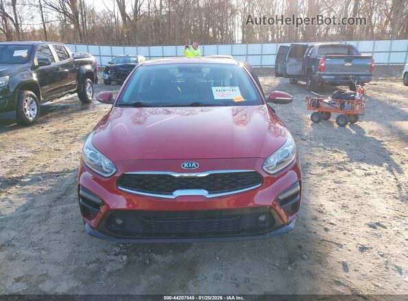 3KPF54AD5LE182696 2020 KIA FORTE Red Widok zestawu wskaźników