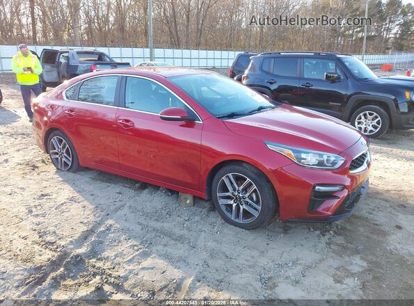 3KPF54AD5LE182696 2020 KIA FORTE Red Przód prawy