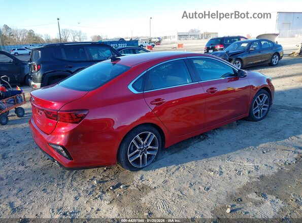 3KPF54AD5LE182696 2020 KIA FORTE Red Tył prawy