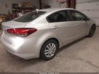 2017 Kia Forte Lx Серебряный vin: 3KPFK4A71HE055471