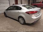 2017 Kia Forte Lx Серебряный vin: 3KPFK4A71HE055471