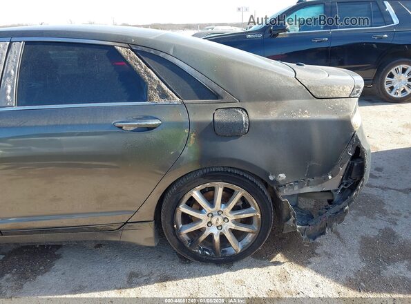 3LN6L2G95GR618048 2016 LINCOLN MKZ Серый Вид щитка приборов