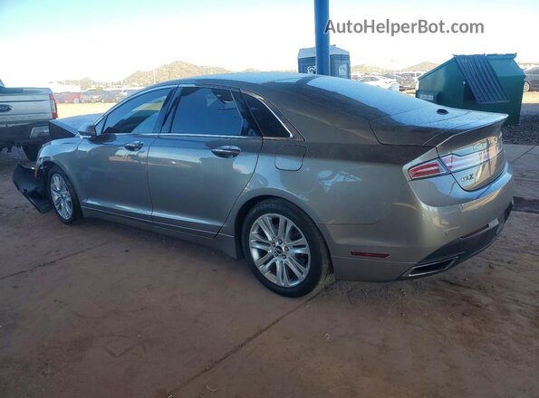 3LN6L2G97GR602109 2016 LINCOLN MKZ Серебряный Задняя левая четверть