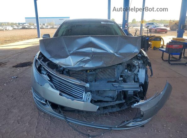 3LN6L2G97GR602109 2016 LINCOLN MKZ Серебряный Вид спереди