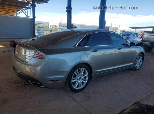 3LN6L2G97GR602109 2016 LINCOLN MKZ Серебряный Задняя правая четверть