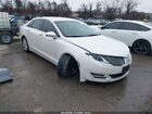 2016 Lincoln Mkz   White vin: 3LN6L2GK9GR614779