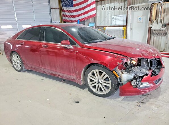 3LN6L2GKXGR619151 2016 LINCOLN MKZ Красный Передняя правая четверть