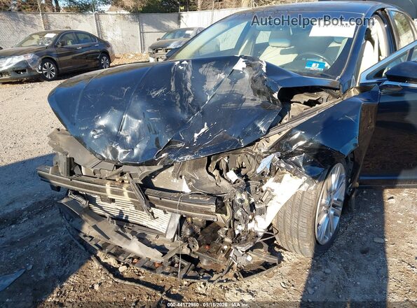 3LN6L2J91GR624003 2016 LINCOLN MKZ Черный Вид спереди