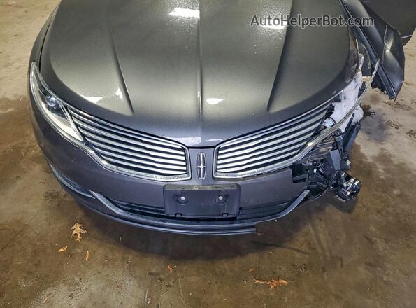 3LN6L2J9XGR610472 2016 LINCOLN MKZ Серый Вид задней части салона