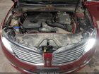 2016 Lincoln Mkz Hybrid   Красный vin: 3LN6L2LU9GR603675