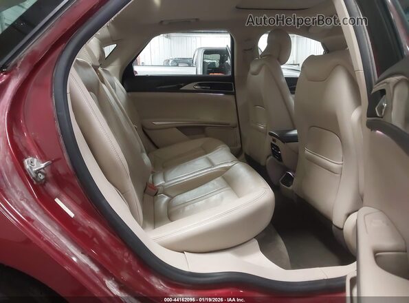 3LN6L2LU9GR603675 2016 LINCOLN MKZ HYBRID Красный Вид наклейки с VIN-кодом