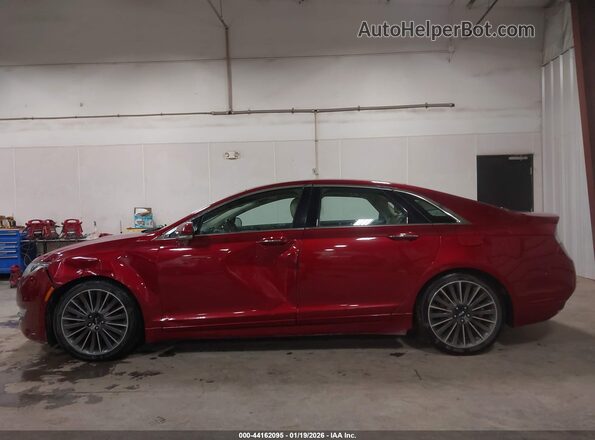 3LN6L2LU9GR603675 2016 LINCOLN MKZ HYBRID Красный 