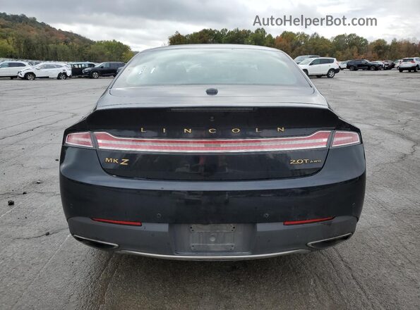 3LN6L5F95JR614608 2018 LINCOLN MKZ Черный Вид сзади