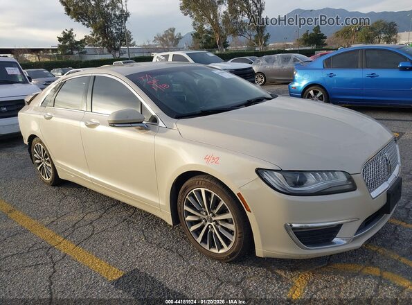 3LN6L5LU0JR628148 2018 LINCOLN MKZ HYBRID Бежевый Передняя правая четверть