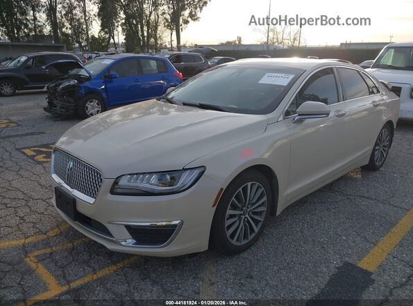 3LN6L5LU0JR628148 2018 LINCOLN MKZ HYBRID Бежевый Передняя левая четверть