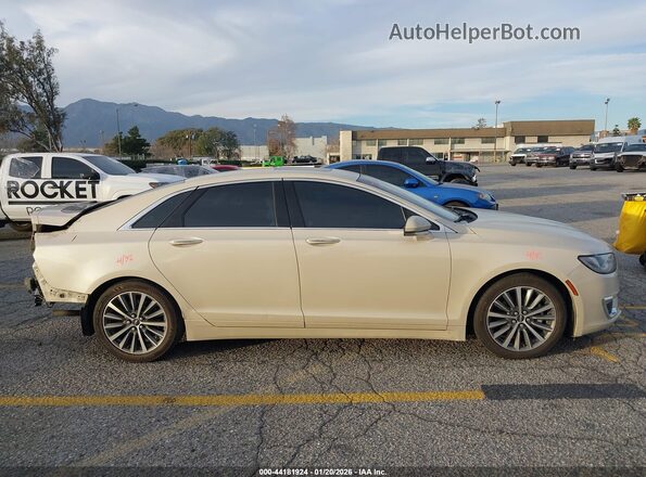 3LN6L5LU0JR628148 2018 LINCOLN MKZ HYBRID Бежевый Панорамный вид салона 360°
