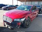 2017 Lincoln Mkz Hybrid Reserve Красный vin: 3LN6L5MU0HR654841