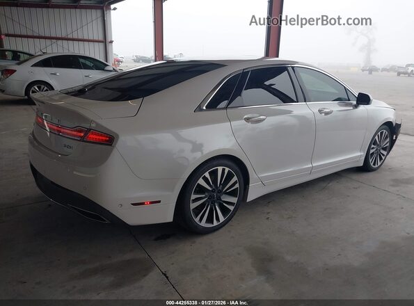 3LN6L5MU2HR601512 2017 LINCOLN MKZ HYBRID White Rear right